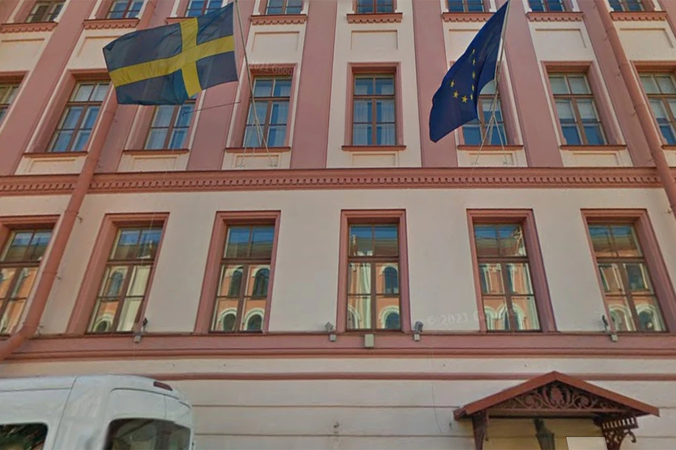 МИД РФ заявил о закрытии шведского генконсульства в Петербурге с 1 сентября. Фото: www.google.com/maps