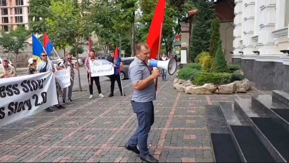 Лидер "Гайдуков" Адриан Доминтюк (Фото: скрин с видео).