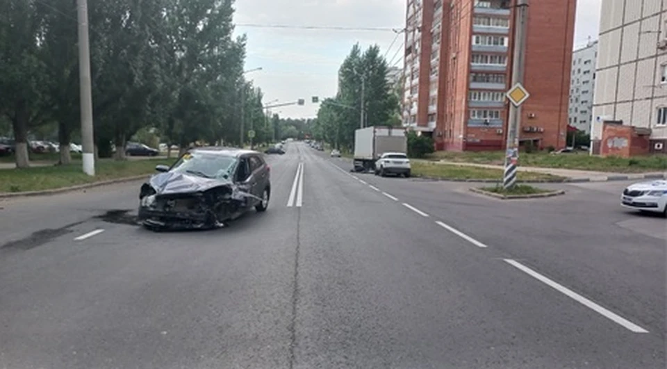 ДТП произошло на улице Механизаторов.