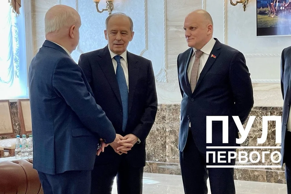 В Минск на переговоры с Лукашенко прибыли главы спецслужб стран СНГ. Фото: телеграм-канал «Пул Первого»