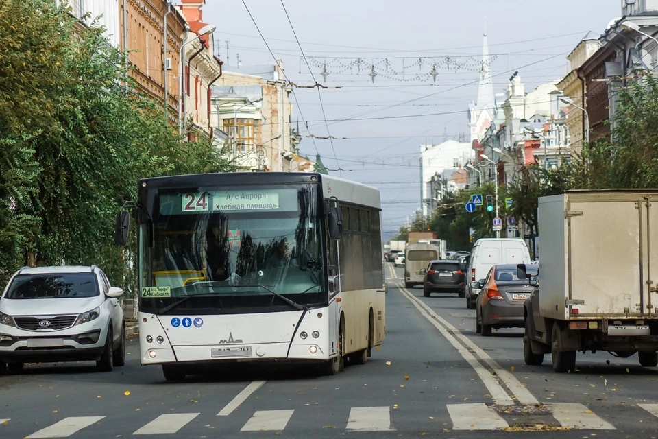 Автобус будет ездить по скорректированной схеме в старом городе