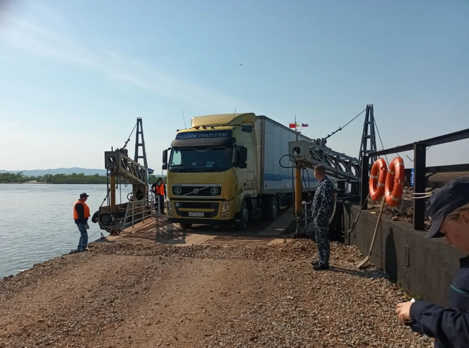 Грузопоток вырос в пункте пропуска Покровка в Хабаровском крае Фото: минтранс Хабаровского края