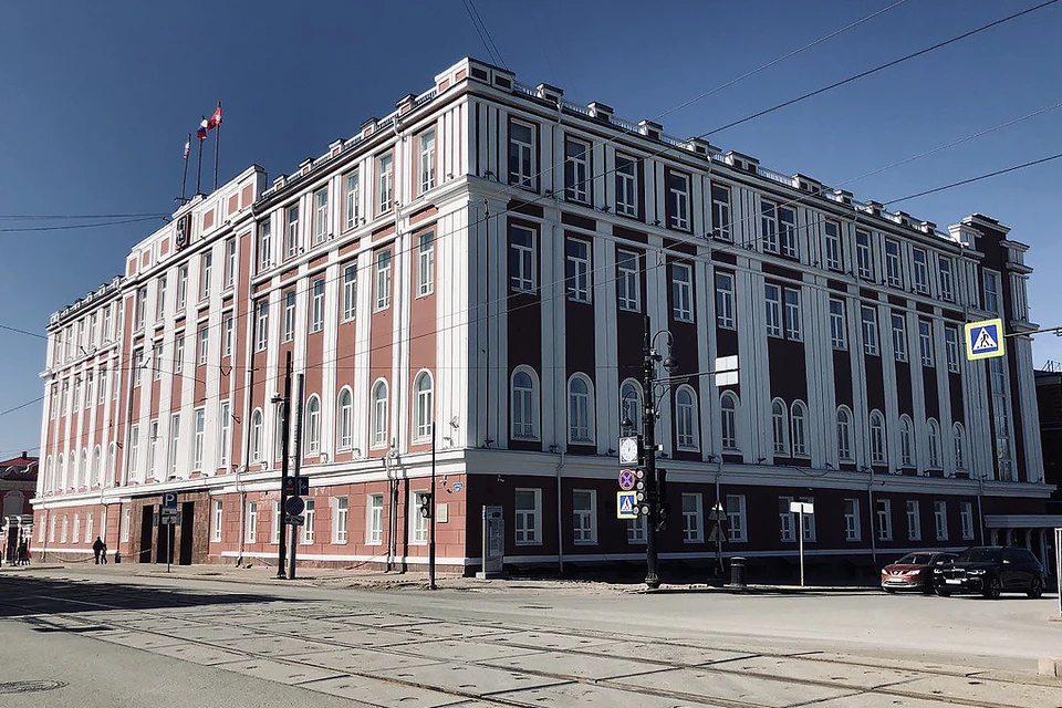 Здание городской администрации в Перми