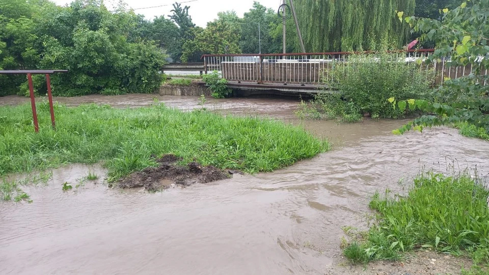 Реки бушуют в Лабинске