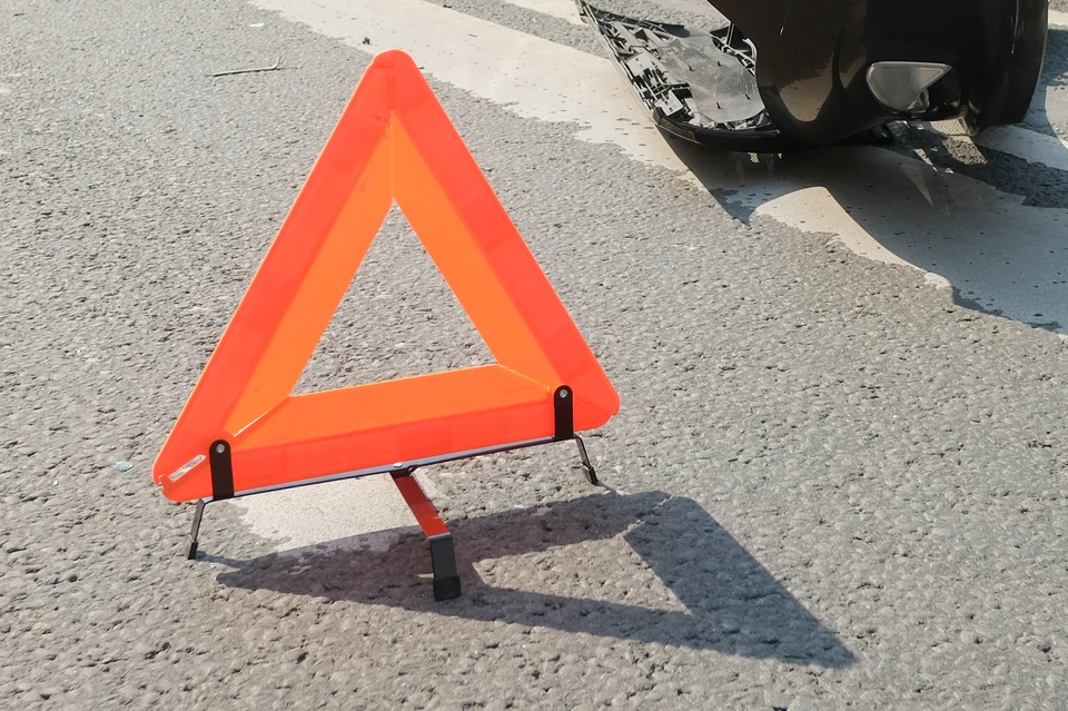 В аварии пострадала женщина