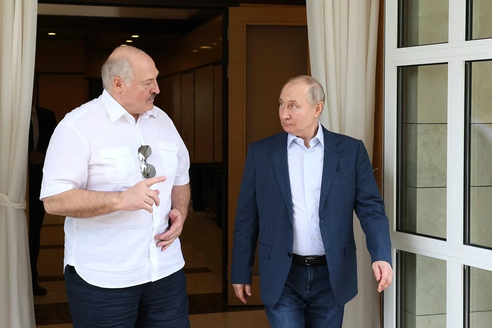 Лукашенко рассказал, что Беларусь и Россия готовят общий план действий в условиях санкций. Фото: пресс-служба Кремля