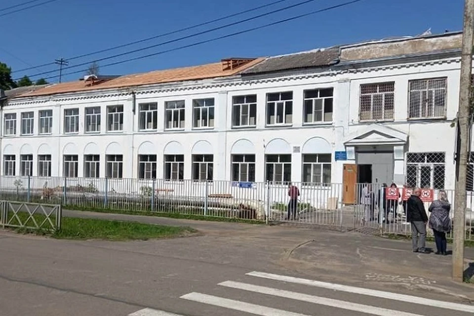 В Рыбинске ремонтируют школу №15.