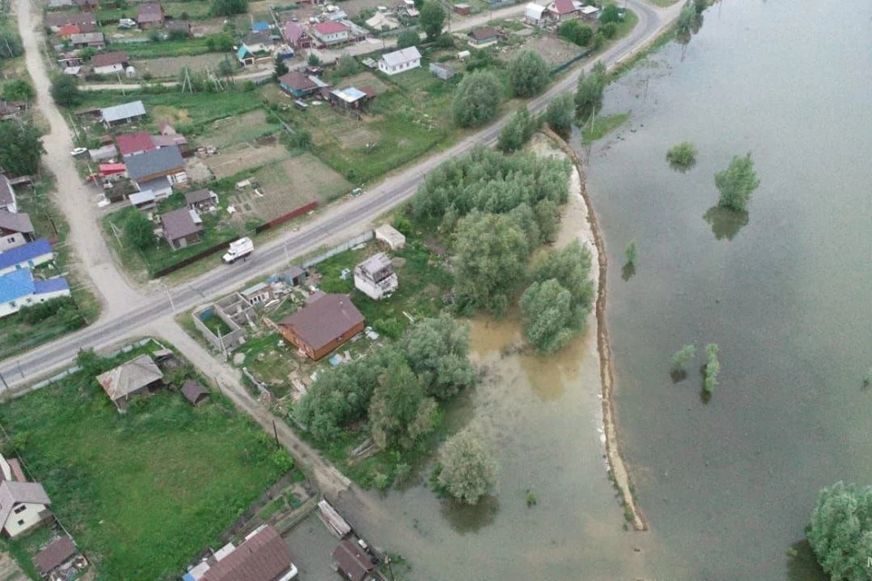 Вода в Оби у Барнаула подходит к критической отметке