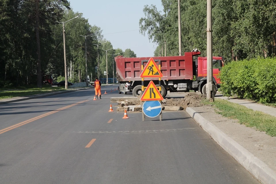 Вдоль Морского проспекта в новосибирском Академгородке восстановят велодорожки. Фото: пресс-центр мэрии.