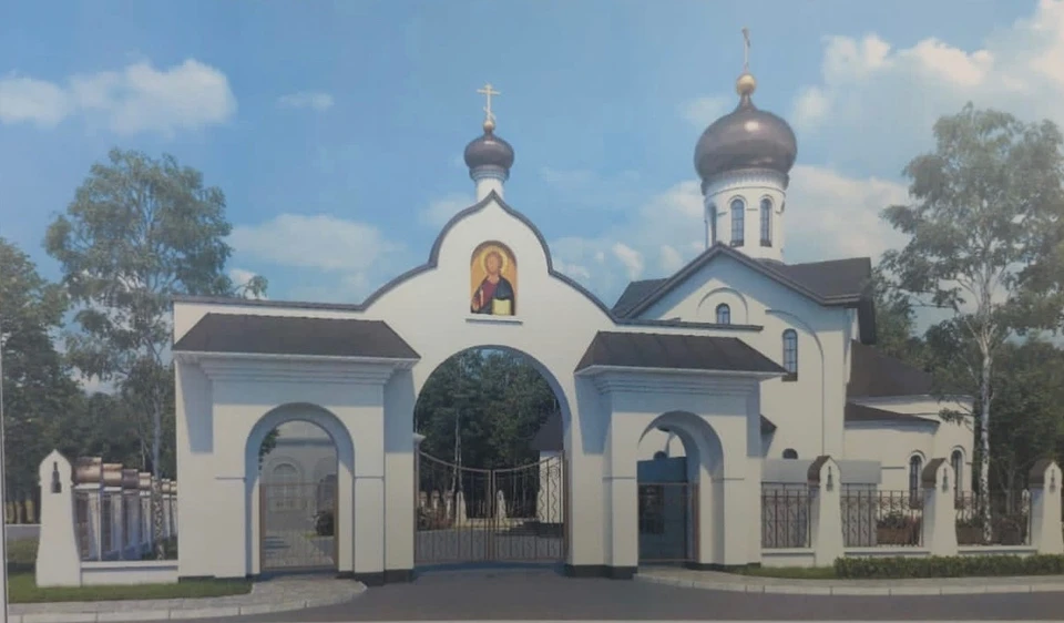Храм будет располагаться на улице Сайдашева. Фото: мэрия Зеленодольска
