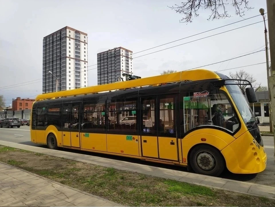 Электробус будет работать на маршруте № 108 "Губернский рынок - Южный город"