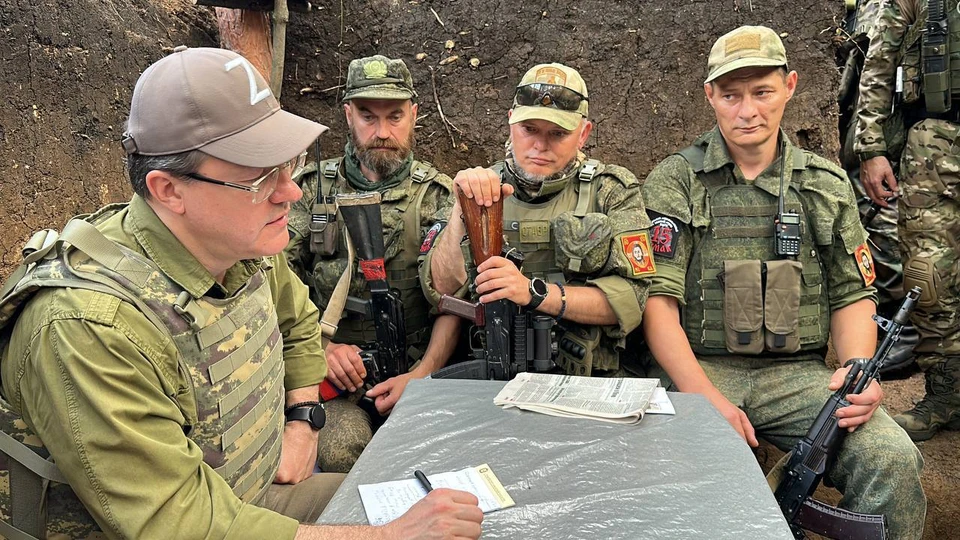 Военные рассказали губернатору, какая поддержка нужна им и их семьям. Фото: Ольга Павловская