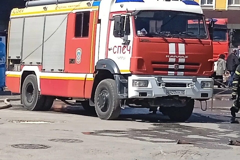 Двое мужчин пострадали в пожаре в девятиэтажном доме на Водопьянова в Липецке