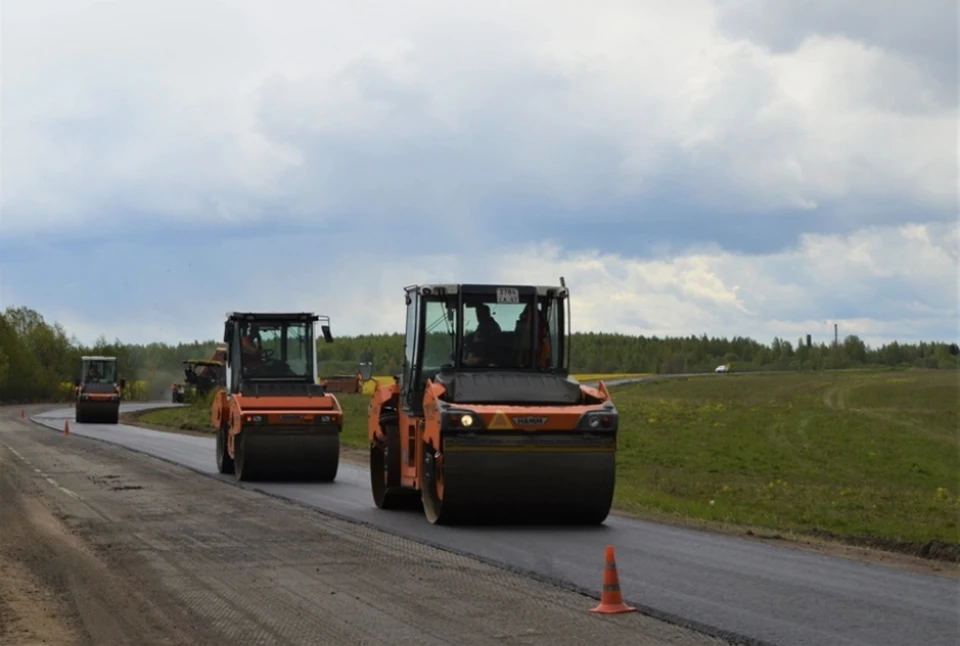 В Велижском районе приступили к ремонту дороги. Фото: «Смоленскавтодор».