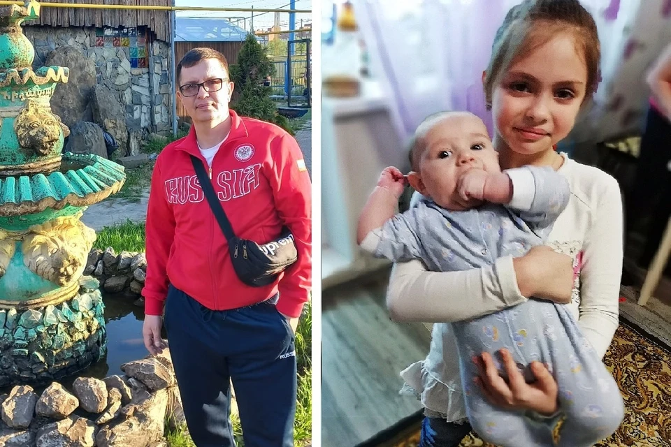 У убитого томича остались жена и двое детей. Фото предоставлено Еленой Мимогачевой