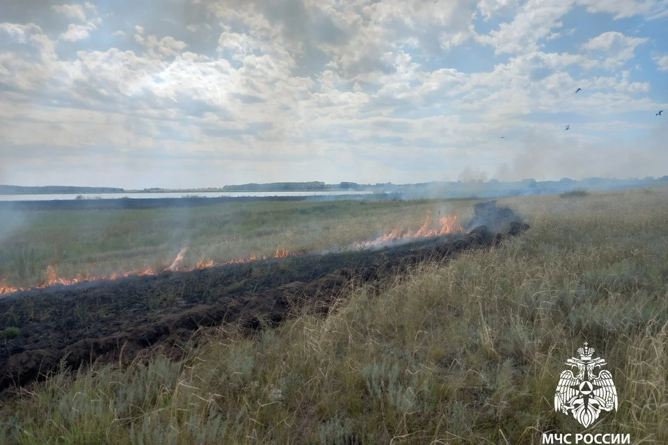 Пожар в Светлом