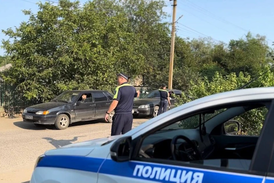 Сотрудники полиции выявили водителя под наркотиками Фото: ГУ МВД России по Херсонской области