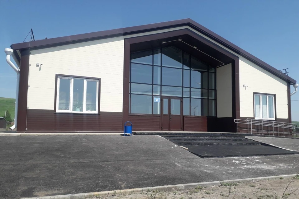 В поселке Игнино Куйтунского района завершили строительство здания дома культуры