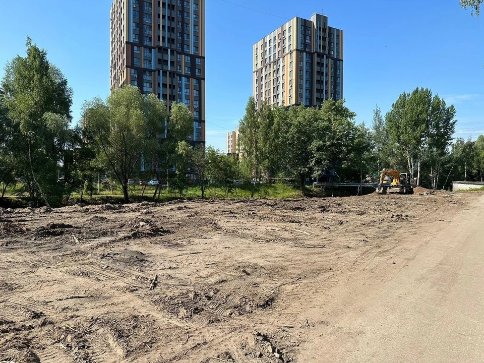 Минэкологии проверит ход расчистки реки Борзовки в Ленинском районе. Фото: Администрация Ленинского района во «ВКонтакте».