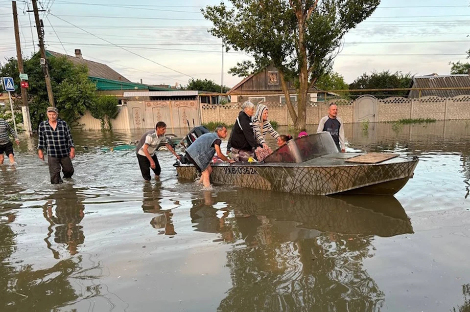 Большая вода нанесла много беды Фото: ТГ Евгений Кузьмин