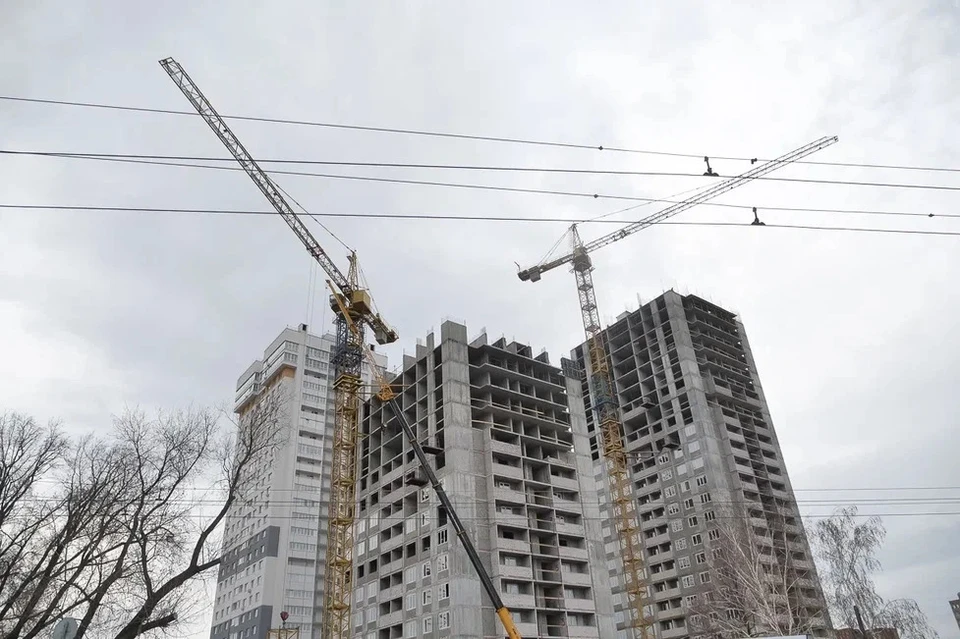 В областном центре объем строительства на одного жителя составил 0,75 кв.м.