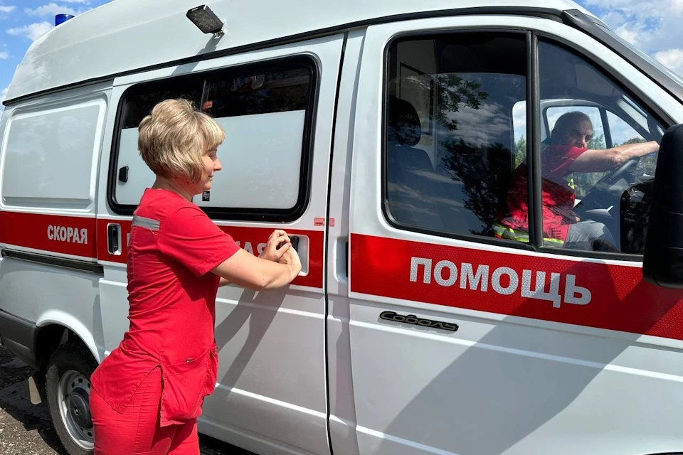Медики оказывают экстренную помощь пациентам Фото: Министерство здравоохранения Херсонской области