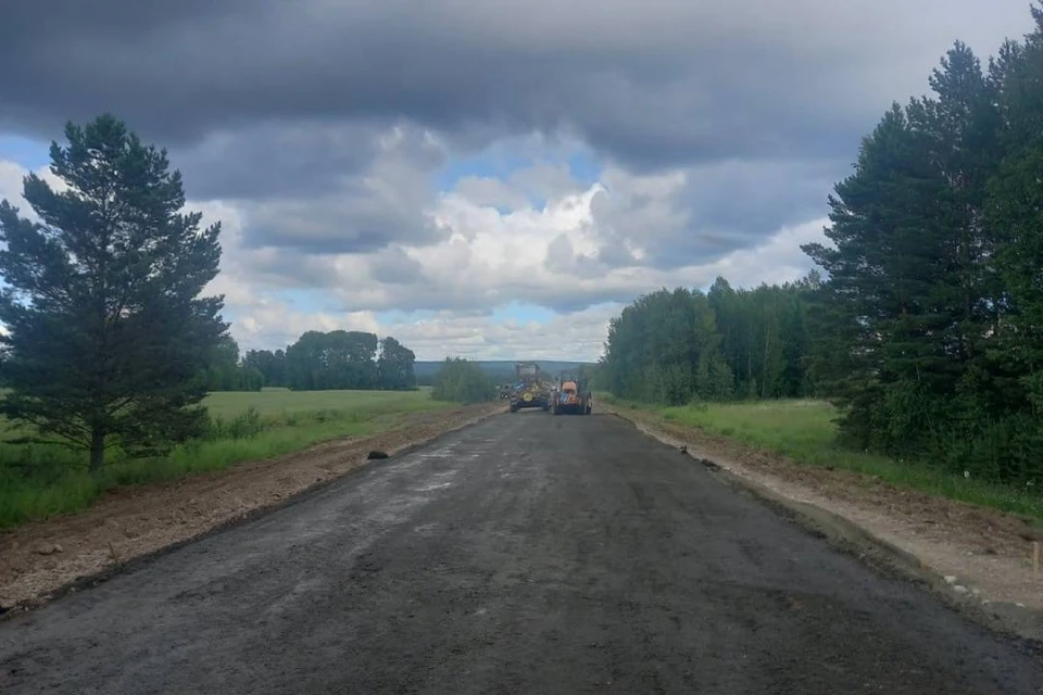 Сейчас работы ведутся на двух участках.