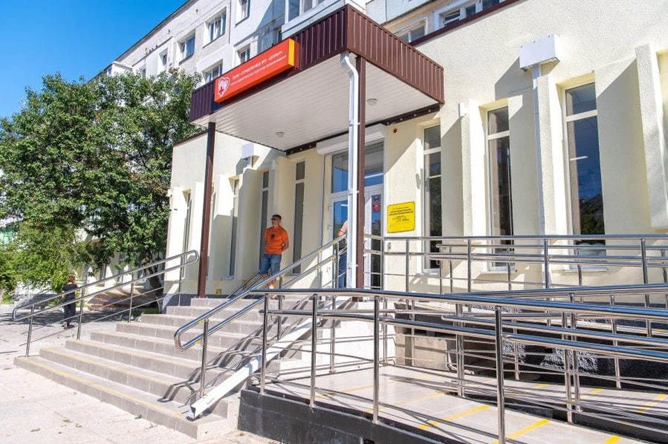 Открытия обновленной поликлиники на Корчагина ждали около 7000 детей. Фото: sev.gov.ru