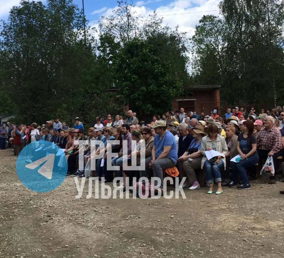 500 дачных участков СНТ "Красный яр" останутся без водоснабжения. ФОТО: тг-канал Треш Ульяновск