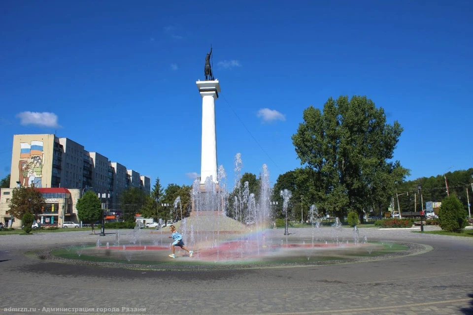 На пять дней отключат фонтан на Московском шоссе в Рязани. Фото: admrzn.ru
