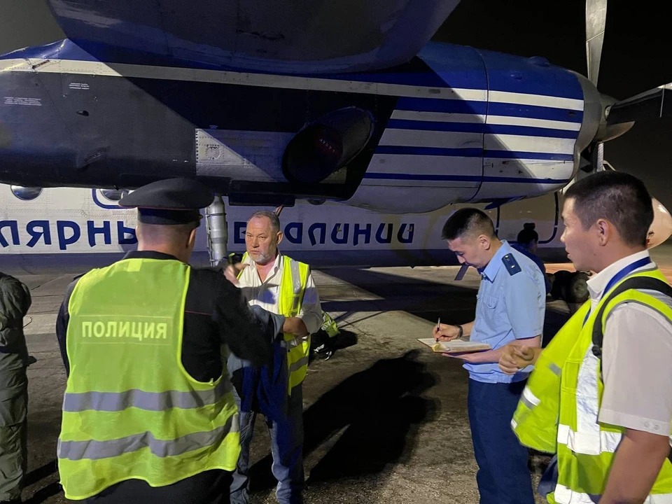 Авиаинцидент произошел ночью 17 августа. Фото: пресс-служба Восточно-Сибирской транспортной прокуратуры