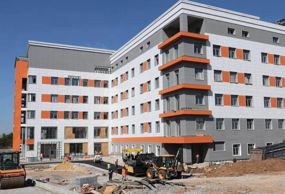 В сентябре специалисты начнут устанавливать медоборудование в перинатальном центре. Фото: ППК «Единый заказчик»