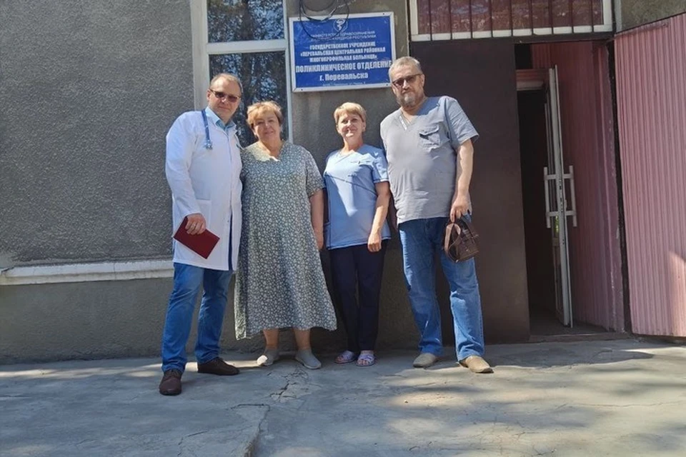 В течение дня было осмотрено 25 пациентов и 7 сотрудников медицинского учреждения. ФОТО: Минздрав ЛНР