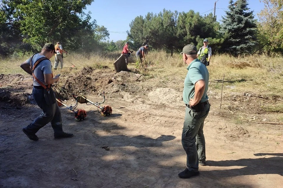 Таких масштабных работ по благоустройству в Приморском парке еще не проводилось. Фото: ТГ/Моргун