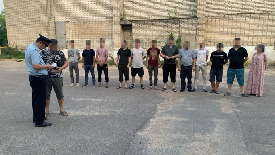 Задержанные иностранцы