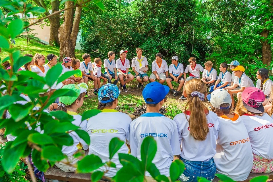 Дети из ДНР отправились на детский отдых в лагеря по всей России (архивное фото). Фото: пресс-служба ВЦД «Орленок»