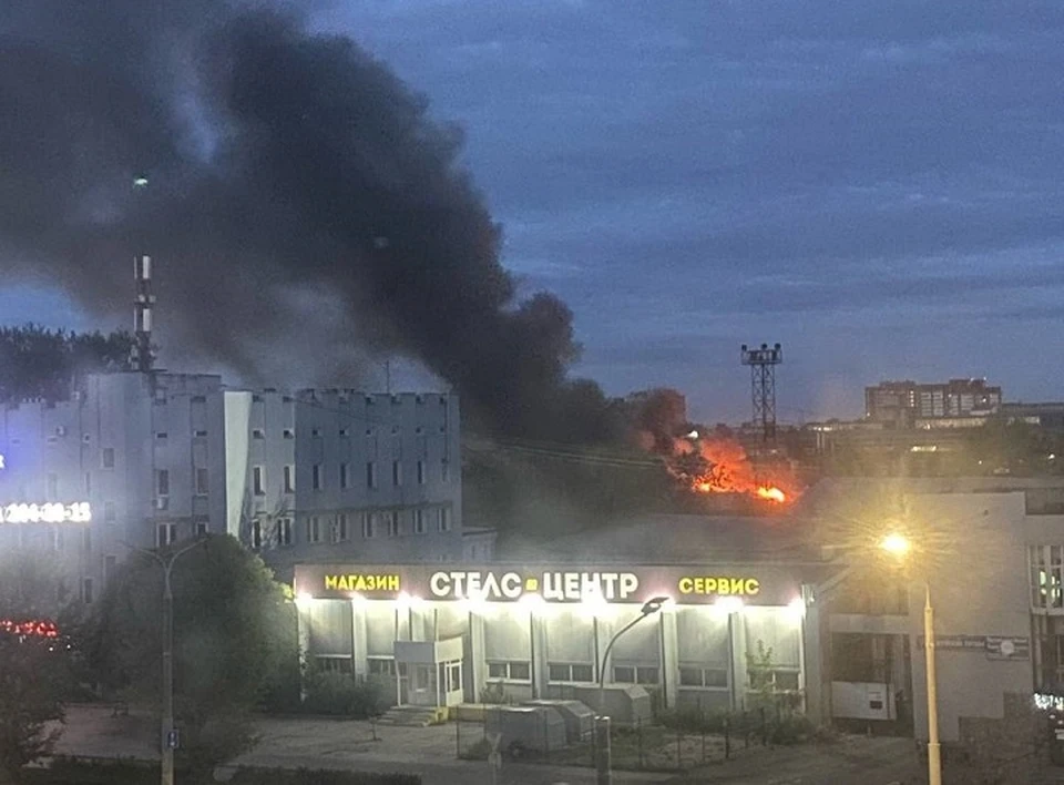 На пожаре никто не пострадал. Фото: ЧП и ДТП Пермь.