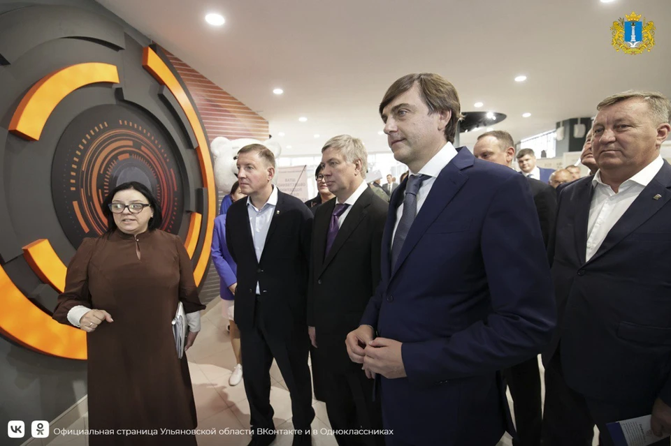 Министр просвещения РФ Сергей Кравцов открыл в Димитровграде ядерный лицей | ФОТО: Правительство Ульяновской области