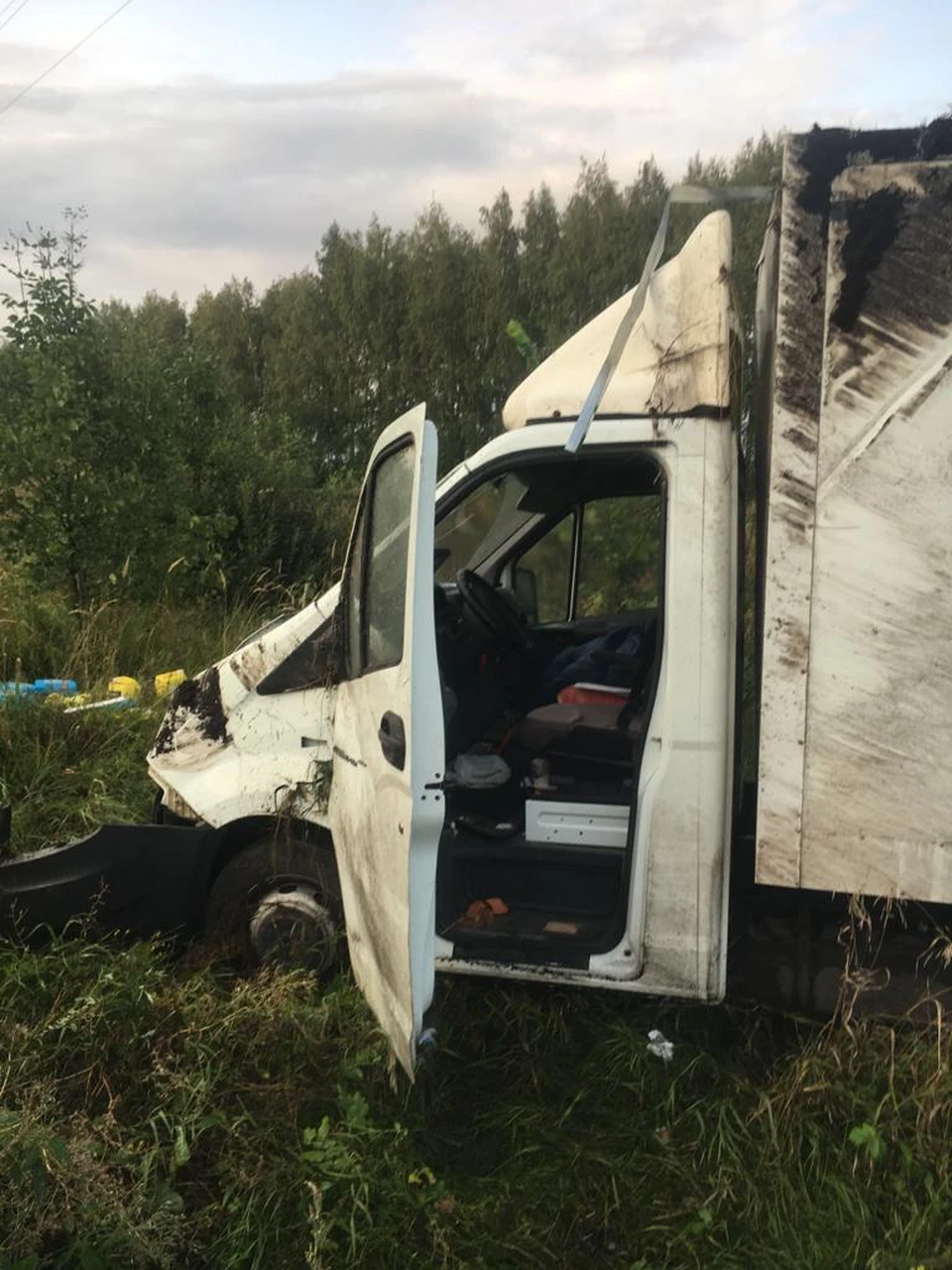 Водитель оказался в больнице