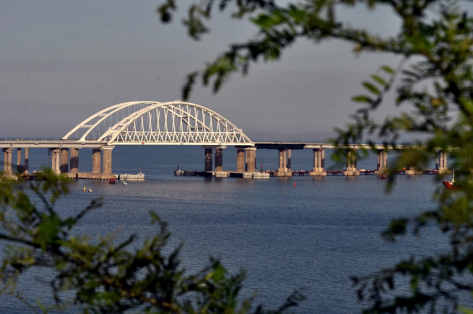 Обстановка на Крымском мосту 29 августа