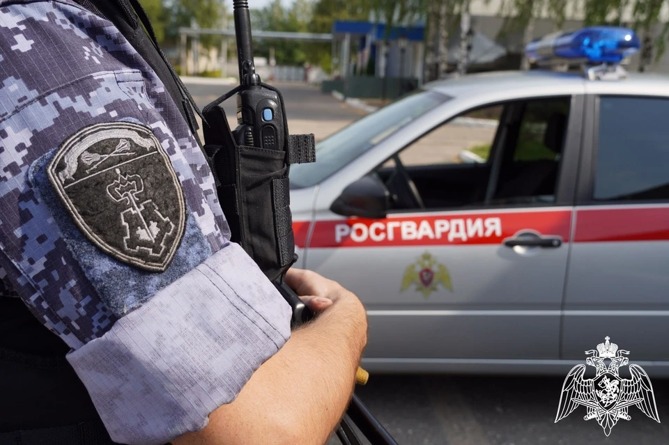 В Костромском баре росгвардейцы задержали посетителя, который ранил человека ножом. Фото: Управление Росгвардии по Костромской области