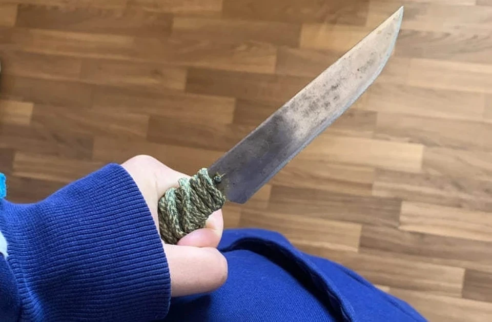 В Коми пьяный мужчина ранил ножом сестру и угрожал ей убийством