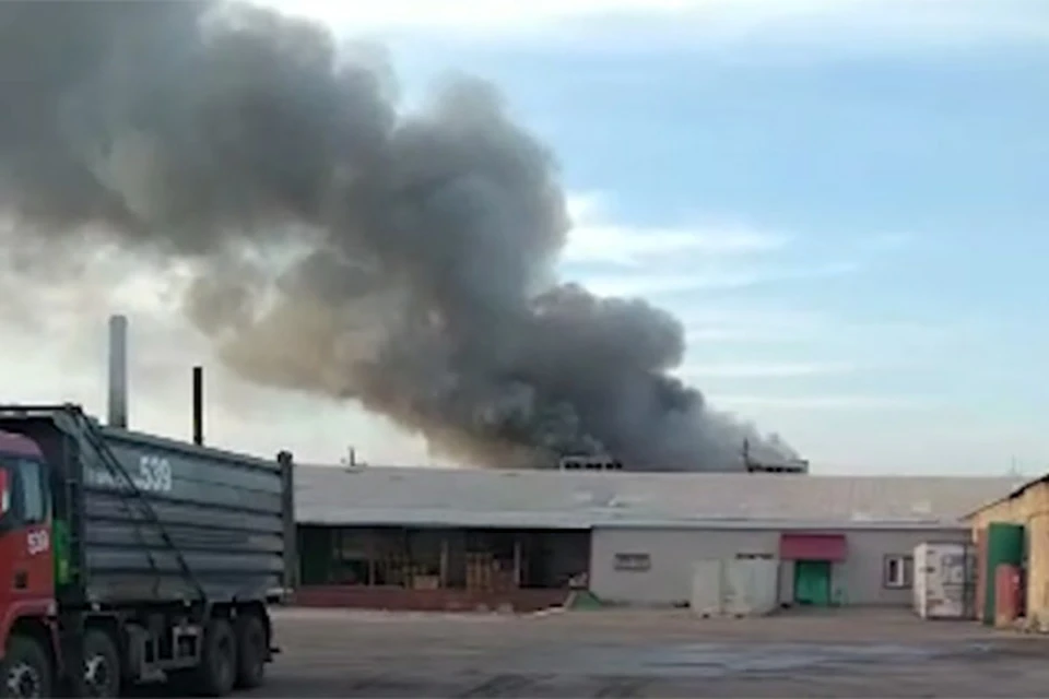 Пожар произошел на шахте в кузбасском городе Полысаево.