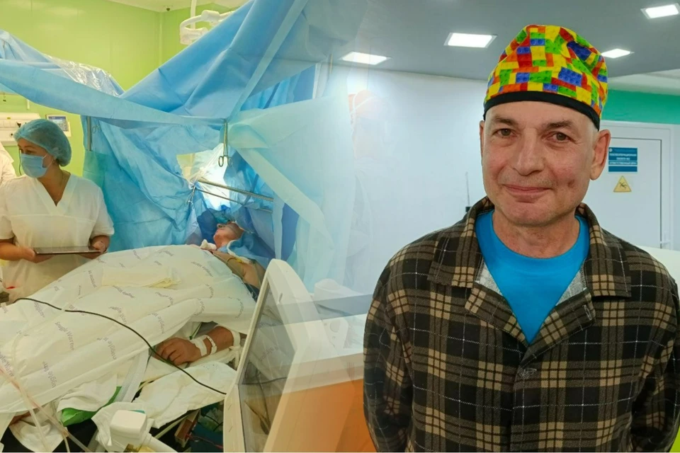 Сергея вывели из наркоза во время операции. Фото: пресс-служба Челябинской областной клинической больницы
