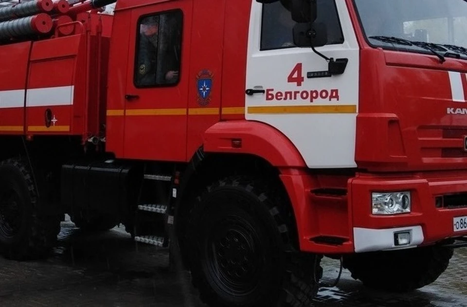 На пожаре в Белгороде пострадал мужчина.