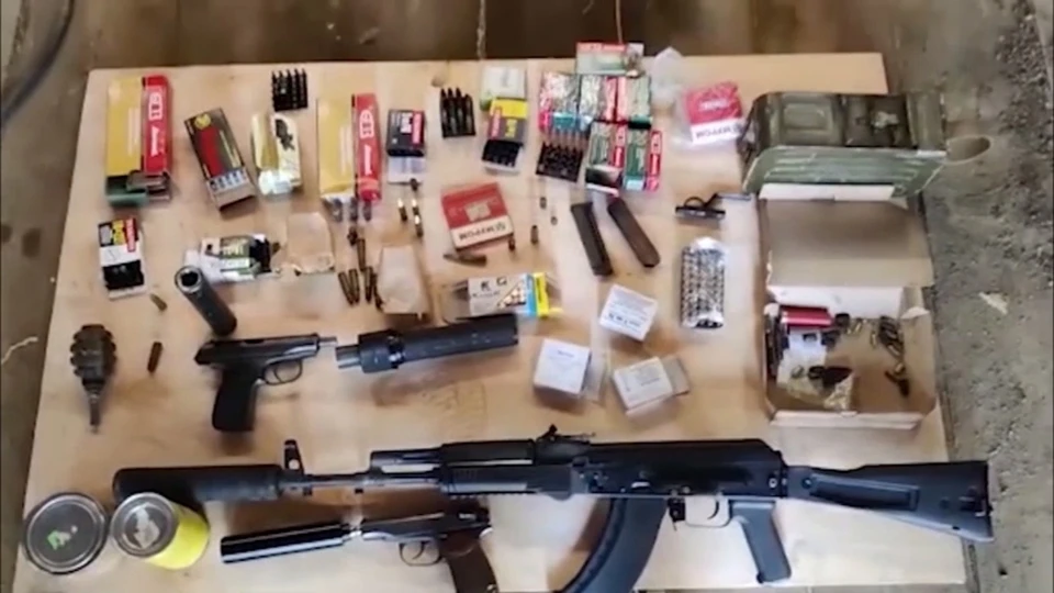 Стражи порядка изъяли более 700 единиц оружия. Фото: ФСБ России