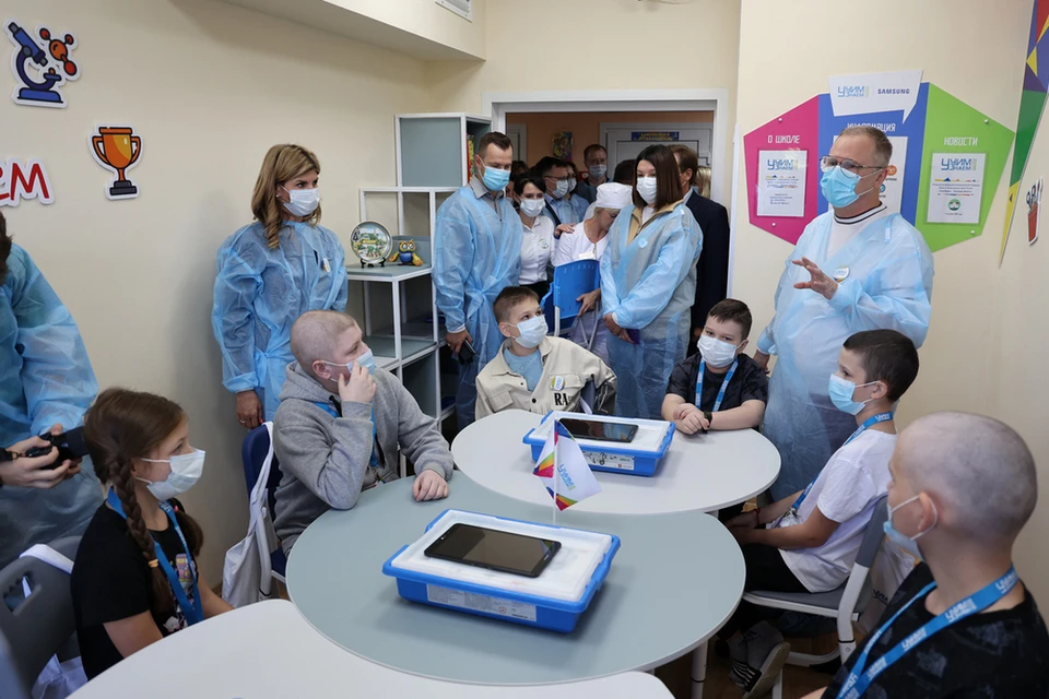 В больнице Липецка открыли школу для онкобольных детей