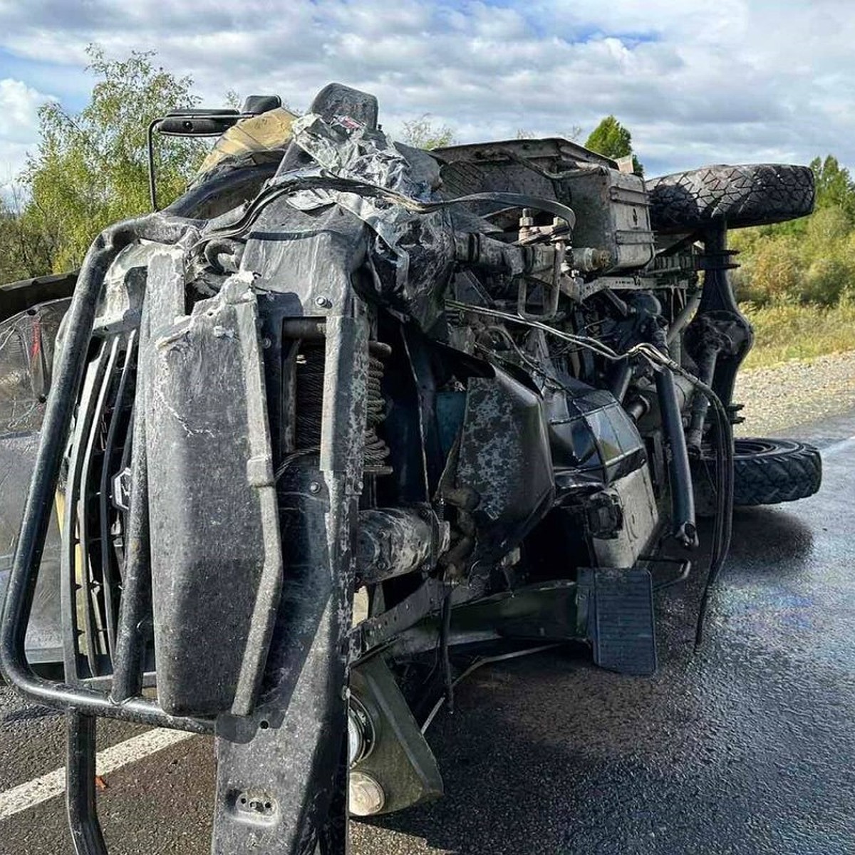 В Туве пять человек погибли в автомобильной аварии - KP.RU