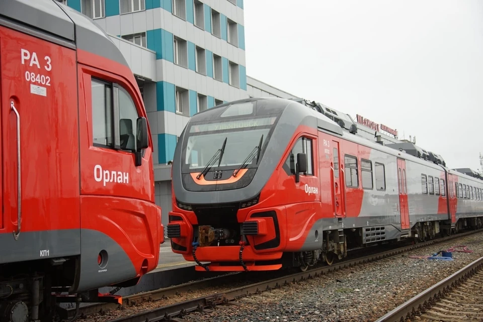 В Ульяновской области в 2023 году вырос пассажиропоток на пригородных поездах | ФОТО: группа в ВК АО "Башкортостанская ППК"