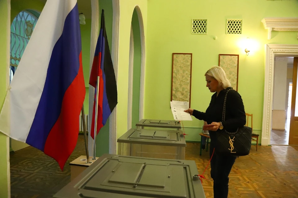 Жители Макеевки также активно принимают участие в выборах
